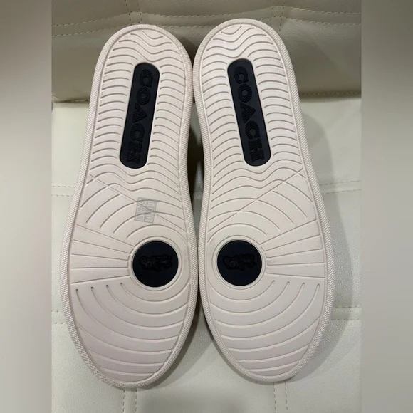 NWOT Coach Women's Floral Sneakers - Black and White - Picture 7 of 8